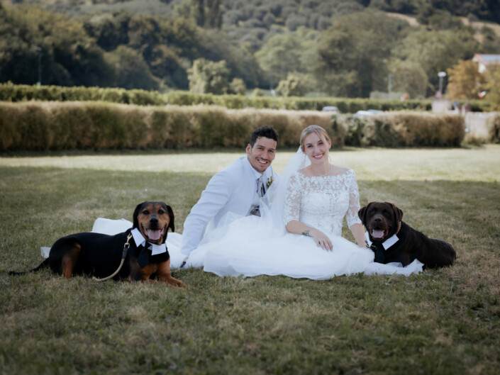 Alberto e Martina e i loro cani